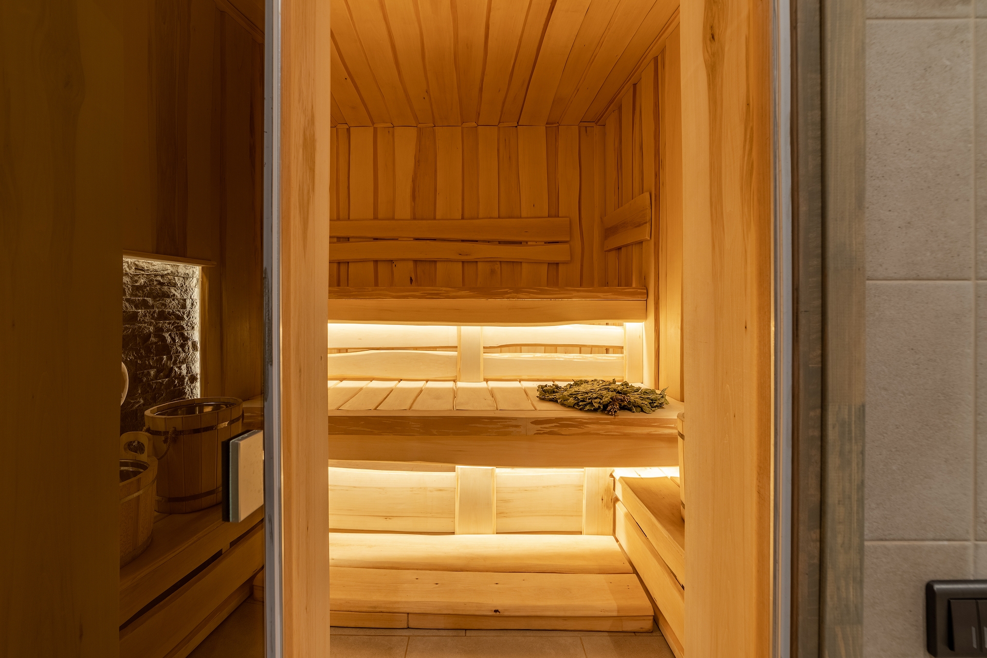 Баня из обрезной Липы вид 3